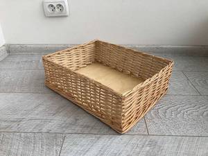 Panier en rotin fait main, design personnalisé, qualité supérieure, panier de rangement, panier pour la salle de bain, panier à linge, usage polyvalent, prix de gros - Product Image 6