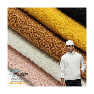 <span class=keywords><strong>Tissu</strong></span> <span class=keywords><strong>polaire</strong></span> Teddy 100 % polyester anti-boulochage, épais et uni, tricoté, pour vestes, sacs, voitures, jouets et animaux de compagnie pour filles - Product Image 1