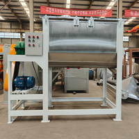 Détergent pour savon en poudre de lait sec semi-automatique Mélangeur d'épices Équipement de mélange Ligne de production à la machine Usine de fabrication automatique