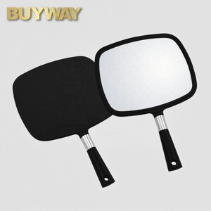 Wholesale <strong>Square</strong> Handheld Makeup <strong>Mirror</strong>, Custom Logo Private Label Portable for Eyelash Extension Salon Gift Bulk CosmeticMirror - Product Image 6