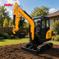 Offre Spéciale – Mini-Excavatrice Portative Multifonctionnelle sur Chenilles de 1,8 à 3,5 Tonnes, Certifiée CE EPA Euro 5, Rotation à 360 Degrés, Idéale pour la Maison