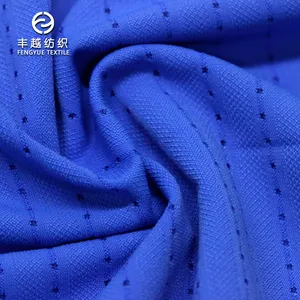 Tecido para camisetas esportivas 6010# Bead Butterfly Net 170g absorvente de umidade e suor respirável de secagem rápida