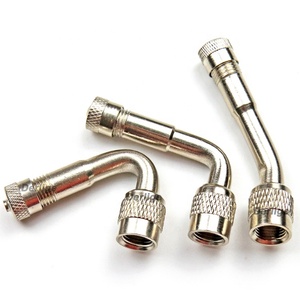 Estensione della valvola del pneumatico adattatore di estensione dello stelo della valvola schrader cromato 45 90 estensori gonfiabili piegati a 135 gradi <span class=keywords><strong>per</strong></span> camper e camion - Product Image 1