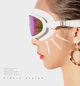 <span class=keywords><strong>Lunettes</strong></span> <span class=keywords><strong>de</strong></span> <span class=keywords><strong>natation</strong></span> <span class=keywords><strong>de</strong></span> sécurité en silicone PC pour femmes et hommes, anti-buée, <span class=keywords><strong>polarisées</strong></span>, protection UV, verres miroir, tendance, en stock, vente en gros usine 2026 - Product Image 2
