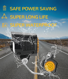 Nouveau vélo électrique 36V 48V, <span class=keywords><strong>lampe</strong></span> de vélo électrique avec klaxon, accessoires étanches de haute qualité, phare - Product Image 4