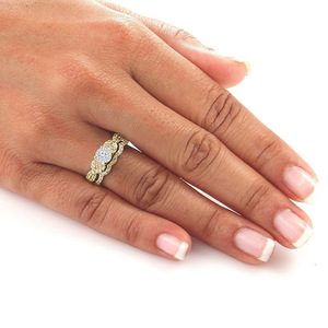 Anello Geometrico da Donna, Elegante Gioiello da Dito alla Moda - Product Image 3
