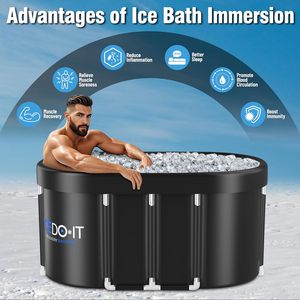 High Quality Portable Cold Plunge Tub 2025 Folding Sport Recovery <strong>Ice</strong> Bathtub Fashion <strong>Ice</strong> Bath Tub for Athletes Cold <strong>Ice</strong> <strong>Bucket</strong> - Product Image 3