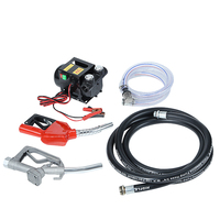 Pompe de carburant électrique portable 12V 24V 550W, kit de transfert d'huile et kerosene, fonctionne à piles