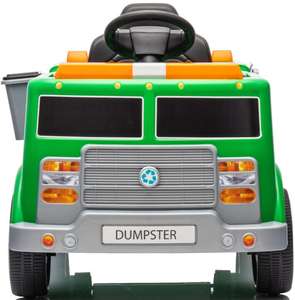 Camión de Basura Eléctrico para Niños, Auto de Juguete de 12V con Control Remoto de 2.4G, Material Plástico para Niños de 2 a 4 Años - Product Image 2