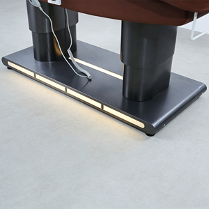 Lit de massage électrique chauffant pour spa, lit de beauté de luxe à micro-finitions pour salon de beauté, spa et extension de cils - Product Image 6