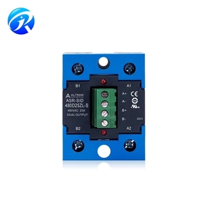Brand ASR-SID240D50ZL-<strong>SP</strong> SID Solid State Relay <strong>SSR</strong> SPST-NO <strong>1</strong> Form A x 2 Module Chassis Mount ASRSID240D50ZLSP Screw Terminal - Product Image 1