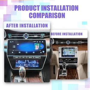 Radio para Auto de 12.3 Pulgadas para Maserati Quattroporte 2013-2018, Android 12, Pantalla Dual, Reproductor Multimedia, GPS, Navegación - Product Image 2