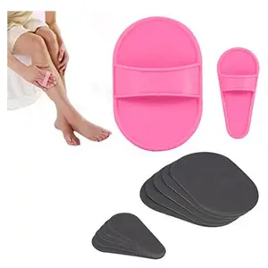 Hair Removal Tool Smooth Legs Skin Pad Arm Face Upper Lip Hair Removal Remover Set Exfoliator Away