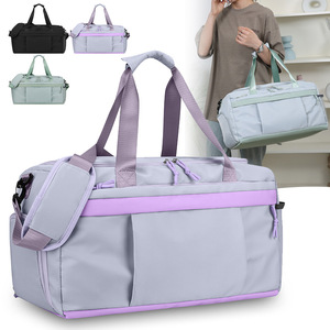 Custom Logo Large Capacity Business <b>Trip</b> Luggage <b>Bag</b> Dry and Wet Separation Sports Fitness <b>Bag</b> Hair Stylist Mobile Travel <b>Bag</b> - Product Image 1