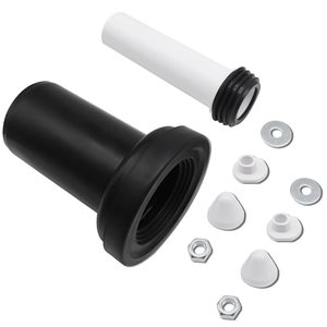 Kit de Tubería de Conexión para Inodoro Suspendido, Drenaje de 90 mm, Tubería de Descarga de 45 mm con Juntas y Accesorios de Montaje - Product Image 2