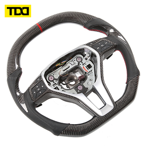 Volante de fibra de carbono LED personalizado TDD para Mercedes AMG W204 W205 W212 W176 W213 Cla W177 Clase C E Glk Cls M - Product Image 3