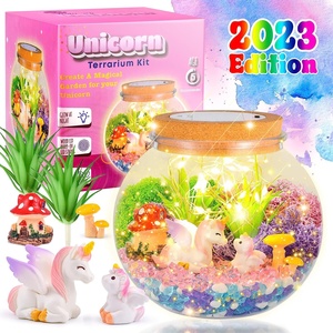 Unicorno regali per ragazze-luce unicorno Kit terrario per bambini-fai da te unicorno giocattolo di arti e mestieri - Product Image 1
