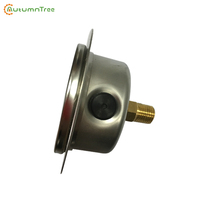 Glycerine Filled Pressure Gauge Oiled Filled PRESSURE GAUGE with Flange Manometer,Mod.115AV