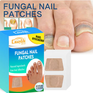 14 paires de patchs de traitement des ongles autocollants de correction des ongles incarnés soin des ongles paronychia <span class=keywords><strong>patch</strong></span> de réparation anti-infection - Product Image 6