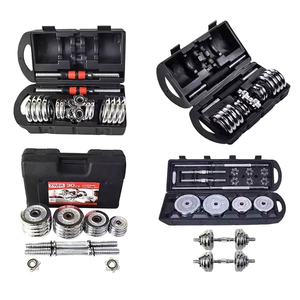 30KG 50KG Hantel- und Kurzhantel-<span class=keywords><strong>Set</strong></span>, Verstellbares Hantel-<span class=keywords><strong>Set</strong></span>, Fitnessgeräte, Freie Gewichte, Fitness-Hantel-<span class=keywords><strong>Set</strong></span> mit Koffer - Product Image 4