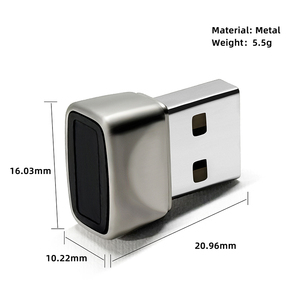 ボランド指紋スキャナー USB USB指紋リーダー Windows Hello指紋スキャナー Windows 10/11対応 安全なログイン - Product Image 2