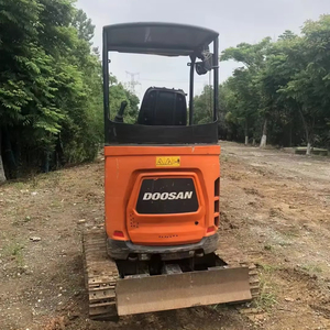Mini-excavatrice hydraulique Doosan DX17 2019, machine de terrassement en parfait état, composant moteur certifié, godet de 0,05 m, 2 tonnes - Product Image 2