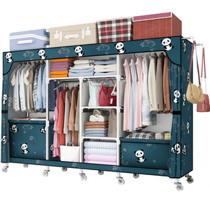 Armoire En Tissu, Armoire Portable Pour Chambre à Coucher, Porte