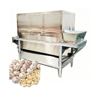 Machine automatique à peler l'ail, 2200W, 380V, équipement de traitement des légumes en acier inoxydable pour la production d'ail pelé - Product Image 1