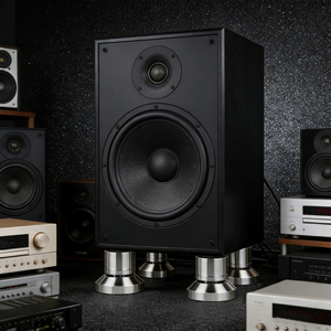 Soportes de Audio Yivo Hifi, Almohadillas Antivibración para <span class=keywords><strong>Altavoces</strong></span> y Amplificadores, Base Ajustable en Altura, <span class=keywords><strong>Soporte</strong></span> Profesional para <span class=keywords><strong>Altavoces</strong></span> - Product Image 4