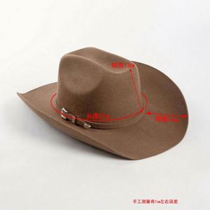 Sombrero Fedora al por Mayor, Unisex, para Negocios, Fiestas, Casual, de Ala Ancha Plana, Estilo Vintage, para las Cuatro Estaciones - Product Image 3