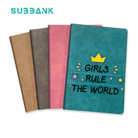 Sous-banque A5 Sublimation vierge Journal Agenda Bloc-notes stationnaire personnalisé imprimé Logo couleur PU cuir Sublimation Carnet