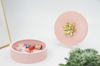 Boîte à bonbons en céramique exquise de haute qualité pour cadeau pour décoration de mariage