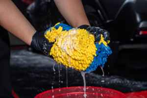 Maxshine Gants de lavage de voiture en chenille <span class=keywords><strong>double</strong></span> face pour le detailing automobile - Product Image 5