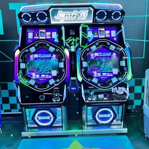 เครื่องเล่นเกมเต้นรำแบบใหม่ รุ่น Dance Cube สำหรับสองคน ใช้มือผลักเล่น - อุปกรณ์เกมสำหรับเกมเต้นรำ - Product Image 5