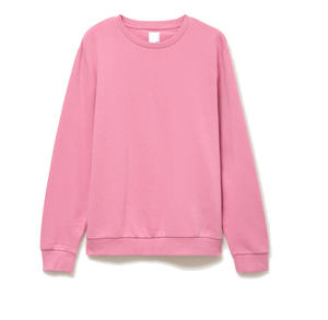 เสื้อสเวตเชิ้ตผู้ชายพิมพ์โลโก้ตามสั่ง ผ้าคอตตอนเทอร์รี่ 100% ย้อมสีพื้น ทรงปกติ คอกลม ไซส์ใหญ่ ระบายอากาศได้ดี - Product Image 1