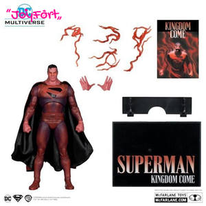 Figurine d'action Superman Zod de 7 pouces en PVC, version BD, style militaire, McFarlane, Anime, Figurine PVC Heavenly Descendents - Product Image 3
