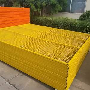 Высокая безопасность, гладкая поверхность, переносной мобильный забор в канадском стиле, временное сварное ограждение для предотвращения краж и вандализма - Product Image 6