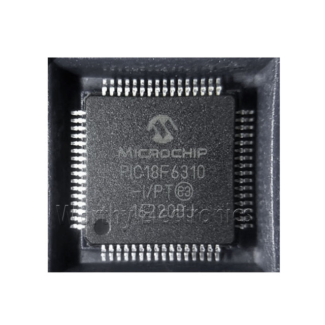 Original Brand NEW PIC18F6310 8-bit microcontroller MCU TQFP64 PIC18F6310-I/PT for IC