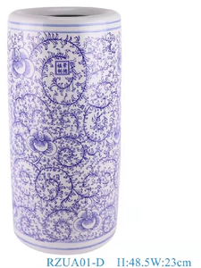 RZUA01-A/B/C/D/E/F <span class=keywords><strong>Porte</strong></span>-<span class=keywords><strong>parapluie</strong></span> en céramique bleu et <span class=keywords><strong>blanc</strong></span> <span class=keywords><strong>pas</strong></span> <span class=keywords><strong>cher</strong></span> de Jingdezhen - Product Image 6