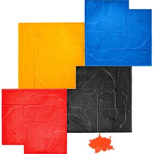Pierre décorative béton ciment <span class=keywords><strong>empreinte</strong></span> texture timbre tapis silicone estampage - Product Image 3