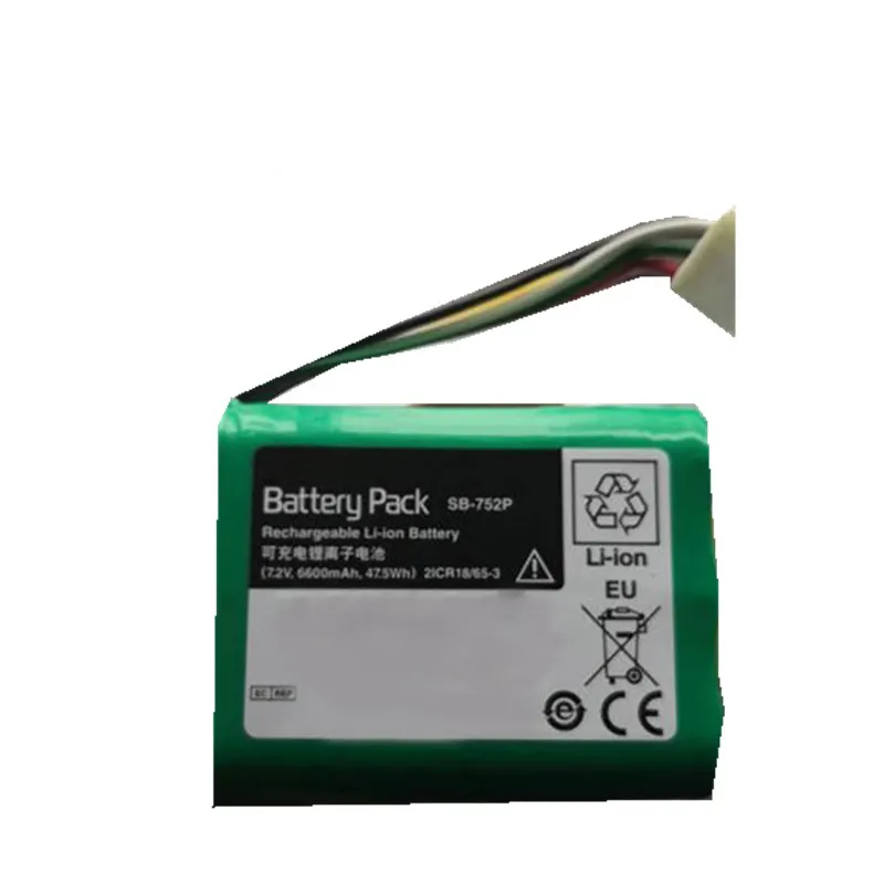 NIHON KOHDEN-Batería de SB-752P de repuesto de alta calidad, batería recargable de 7,2 v, SVM-7601, SVM-7521, 7,2 V, 6600mAh