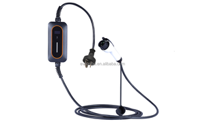 Cargador <span class=keywords><strong>EV</strong></span> portátil tipo 2 de 3,6 kW | Estación de carga de vehículos eléctricos de CA para uso doméstico y de viaje - Product Image 2