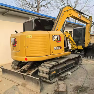 Machine à faible durée de travail utilisée CAT308D 308E 308E2 Pelle Parfait Condition de travail Machine de construction en stock - Product Image 3