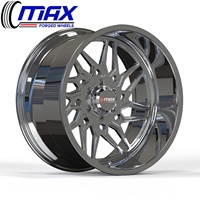 Jantes en aluminium forgé 24x12 26x12 28x12 26 pouces 8x170 8x180 pour Ford F250 F350 pour GMC Sierra 2500HD Jantes de camion HD à déport profond