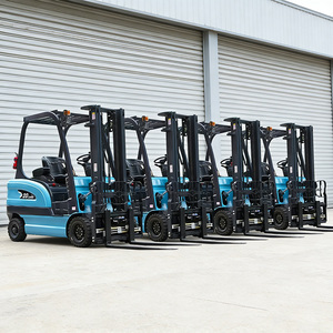 Transpaleta Eléctrica de 2 Toneladas con Certificación ISO, Motor AC, Mástil de Engranajes Sencillo y Asiento para Operador - Product Image 1