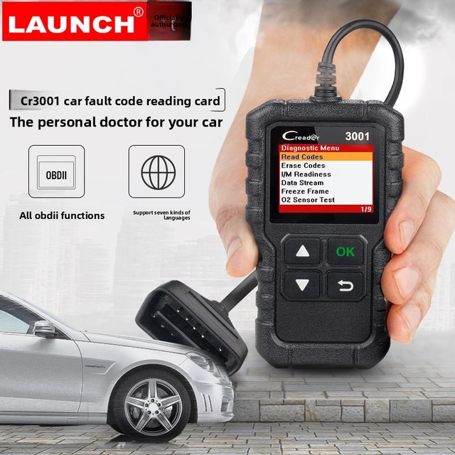 CR3001 OBD2 Scanner Full OBDII Functions Car Code Reader Auto Diagnostic Tool for All OBD Compliant Vehicles