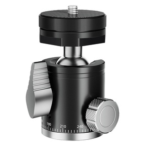 Nhà Máy Bán Hàng Trực Tiếp Bexin <span class=keywords><strong>K19</strong></span> Mini Nhỏ Gọn Bóng Đầu Với Đôi Núm Điều Khiển Cho Chân Máy Bóng Đầu - Product Image 1