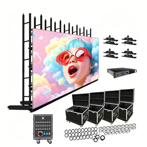 จอวิดีโอวอลล์ LED ให้เช่าแบบกันน้ำ 4K P2.6 P2.9 P3.91 จอ LED เคลื่อนย้ายได้สำหรับเวที  จอแสดงผล LED สีเต็มรูปแบบสำหรับใช้งานภายในและภายนอกอาคาร - Product Image 1