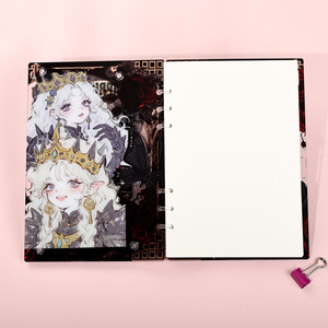 Carnet à feuilles mobiles en acrylique A7/A5, motif <span class=keywords><strong>Scorpion</strong></span> de dessin animé, pour journal créatif, style fille mignonne et créative - Product Image 3