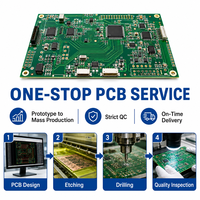 Service de fabrication d'assemblages de circuits imprimés (PCB) personnalisés OEM/ODM avancés, prototypes, fichiers Gerber, BOM, SMT, DIP, circuits imprimés (PCBA)
